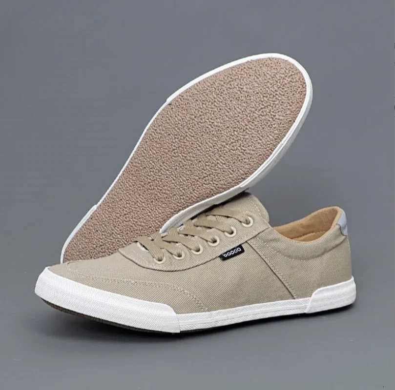 Summer Mens Canvas Shoes Cloth Soft Sneakers Mens Canvas Shoes Breathable Vulcanized Wear Resistant Sneaker Z250812