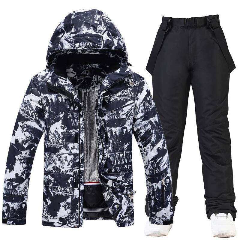 -30, Men Women Snow Wear, Suit, Skiing Brand Jacket, Ski Jacket And Pant Sets, Snowboarding Clothing, Winter