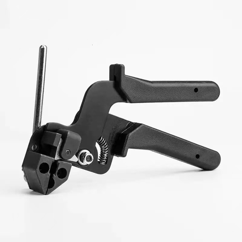 Outdoor Cable Gun Metal Fastening Tool Manual Self-Locking Stainless Steel Wrapping Tightening Tie Pliers Explosion-Proof