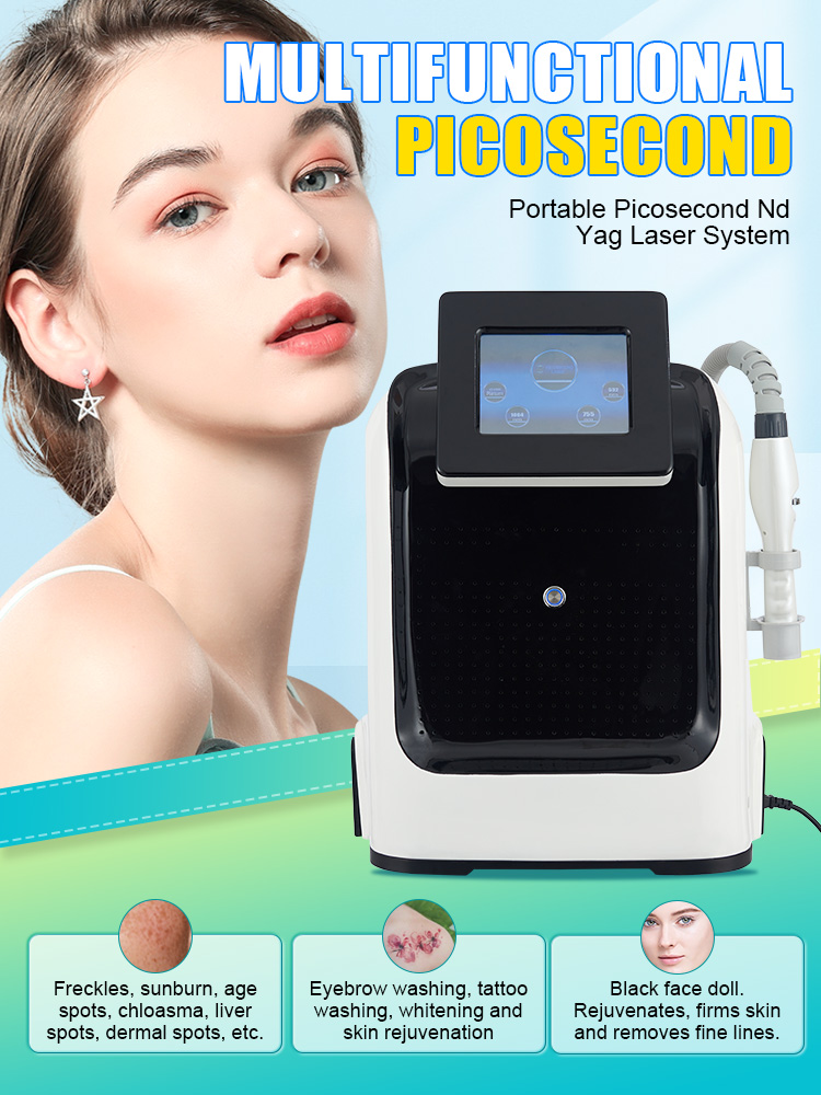 Picosecond laser Freckle Tattoo Removal Q-switched Nd-yag Advanced Equipment Skin Pigment Removal