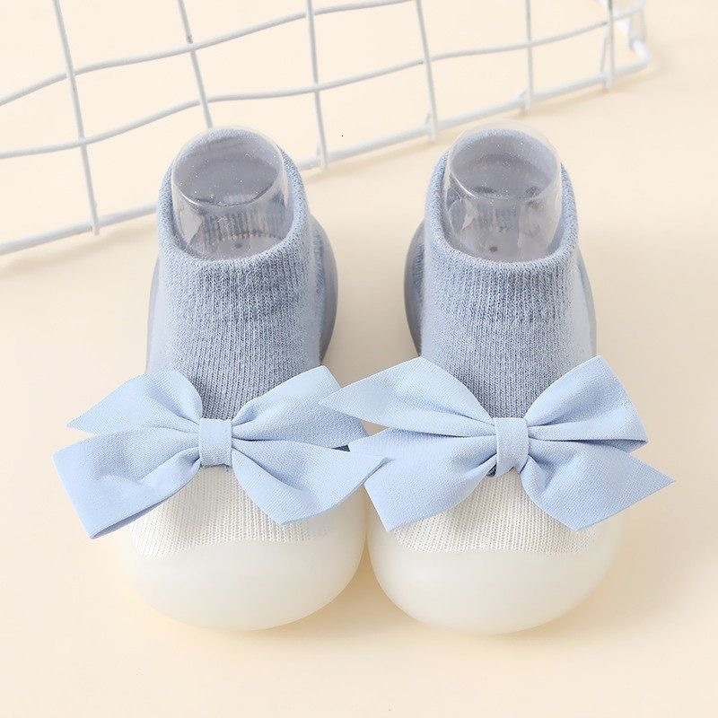 Summer Combed Cotton AntiSlip and Breathable Childrens Soft Sole Shoes Baby Walking Mesh Faced Floor Socks w250725