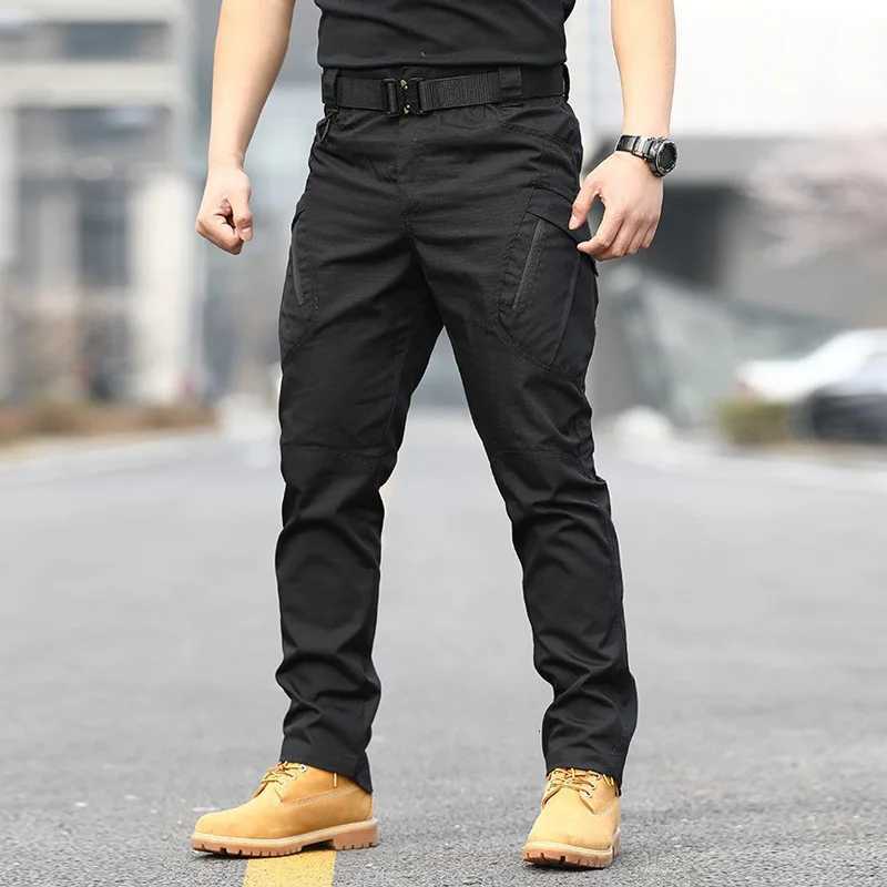 Tactical Cargo Pants Men Combat Trousers Army Military Pants Multiple Pockets Working Hiking Casual Mens Trousers Plus Size 6XL X250812