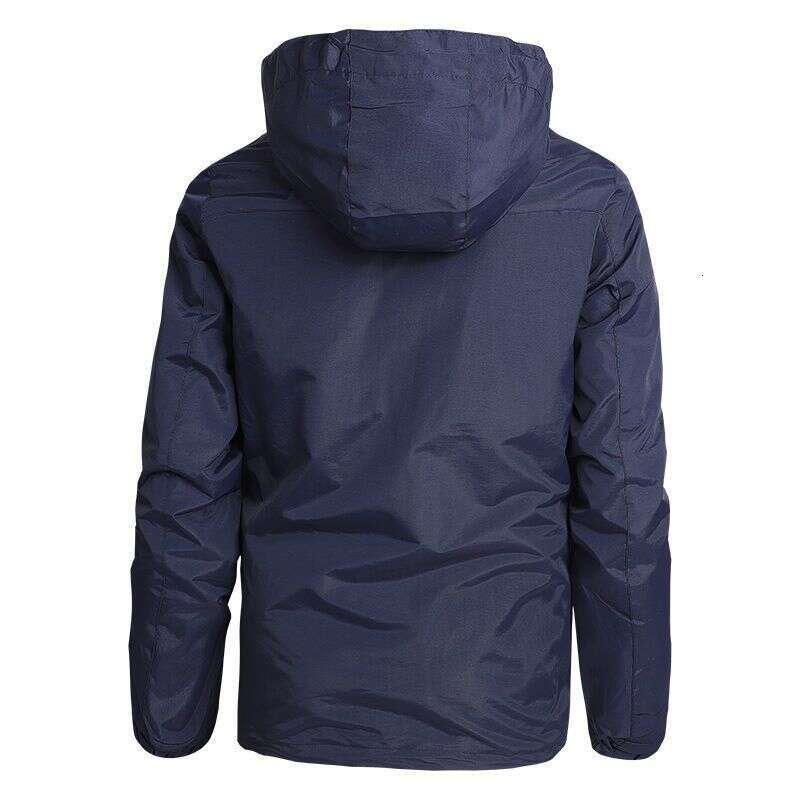 Spring and Autumn New Men's Casual Loose Large Size Outdoor Waterproof Breathable Quick-Dry Windbreaker Jacket
