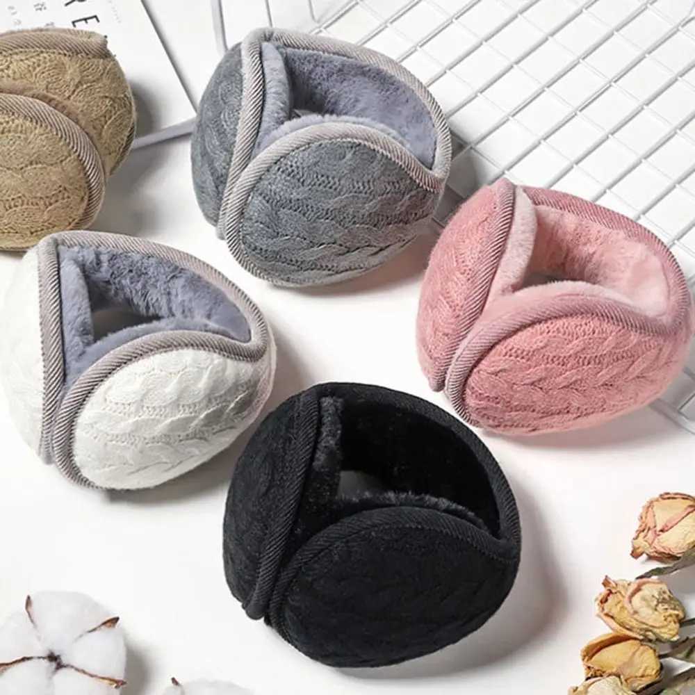 For Men Women Winter Ear Muffs Soft Fleece Plush Earmuffs Behind Band Head Ear Warmers Ear Cover Cozy Plush Outdoor Ear Muffs XJ250812