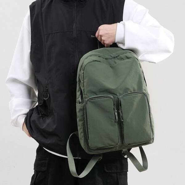 Couple's Same Style 2025 New Lightweight Wear-resistant Travel Bag Men's Large Capacity College Student Backpack