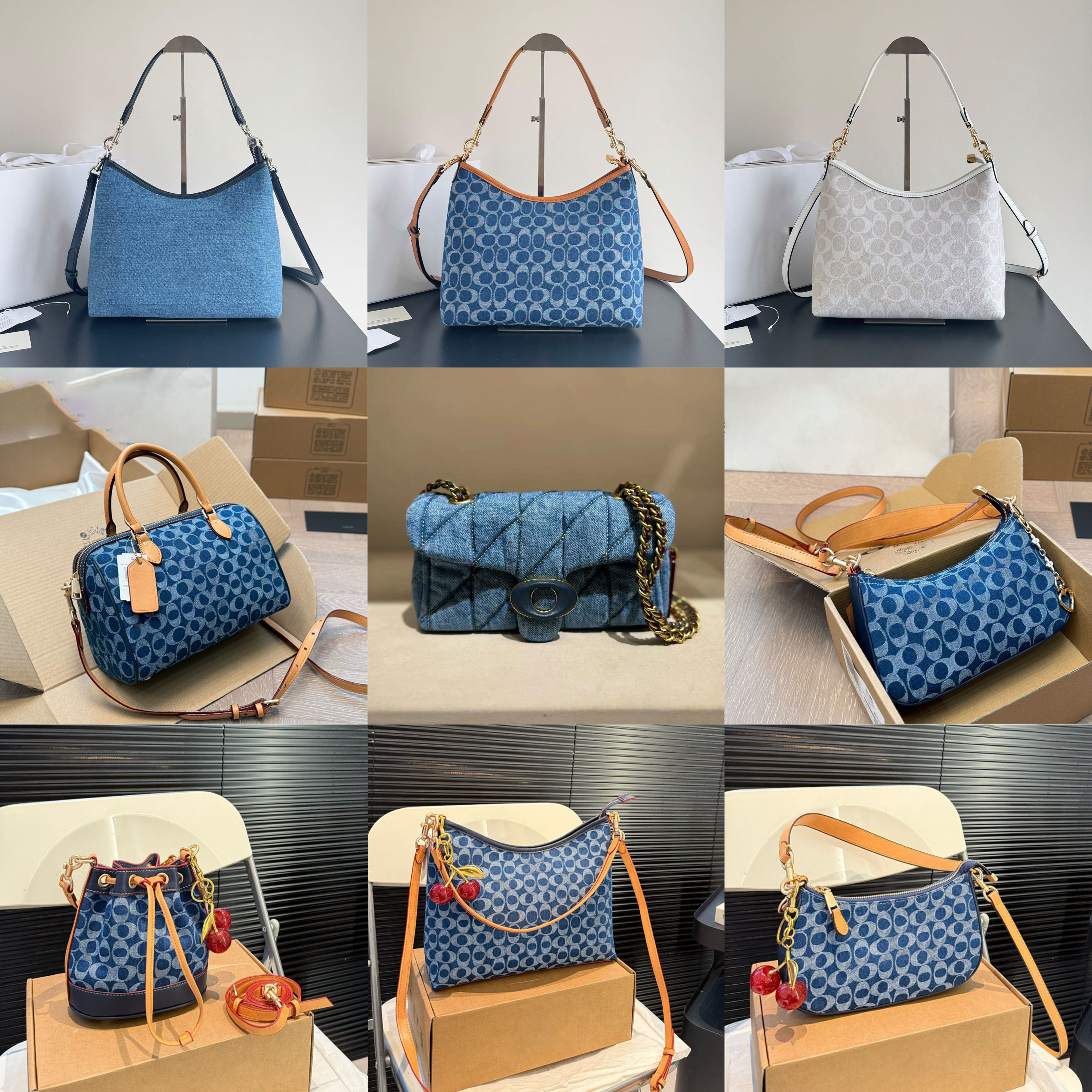 Designer Bag Denim Bags Tabby handbag For Women Luxury bag Waist Bag Fashion Shoulder Bag Classic Bum Pack Purse Crossbody Bag quality designer women bag