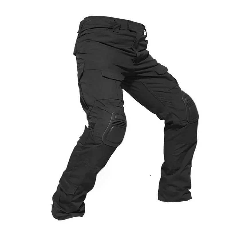 Military Tactical Pants Men Trouser Outdoor Climbing Hunting Trekking Combat Pants Work Cargo Pants Knee Pads Tactical Pants X250812