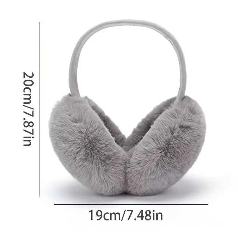 Solid Soft Plush Ear Keep Warmer Winter Earmuffs for Women Men Fashion Outdoor Earflap Protection Ear-Muffs Ear Covers XJ250812