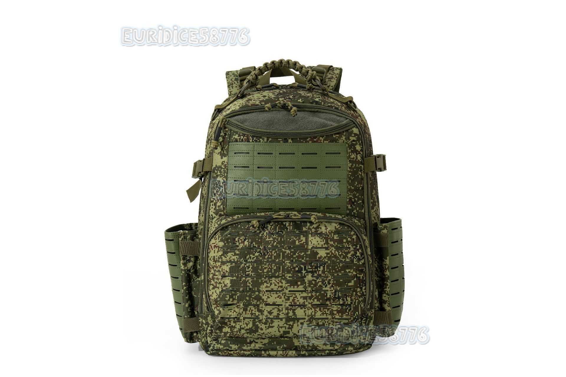 Tactical Camouflage Hiking Travel Bag Outdoor Trekking Camping Backpack Multifunctional Breathable Large Capacity Rucksack H250811