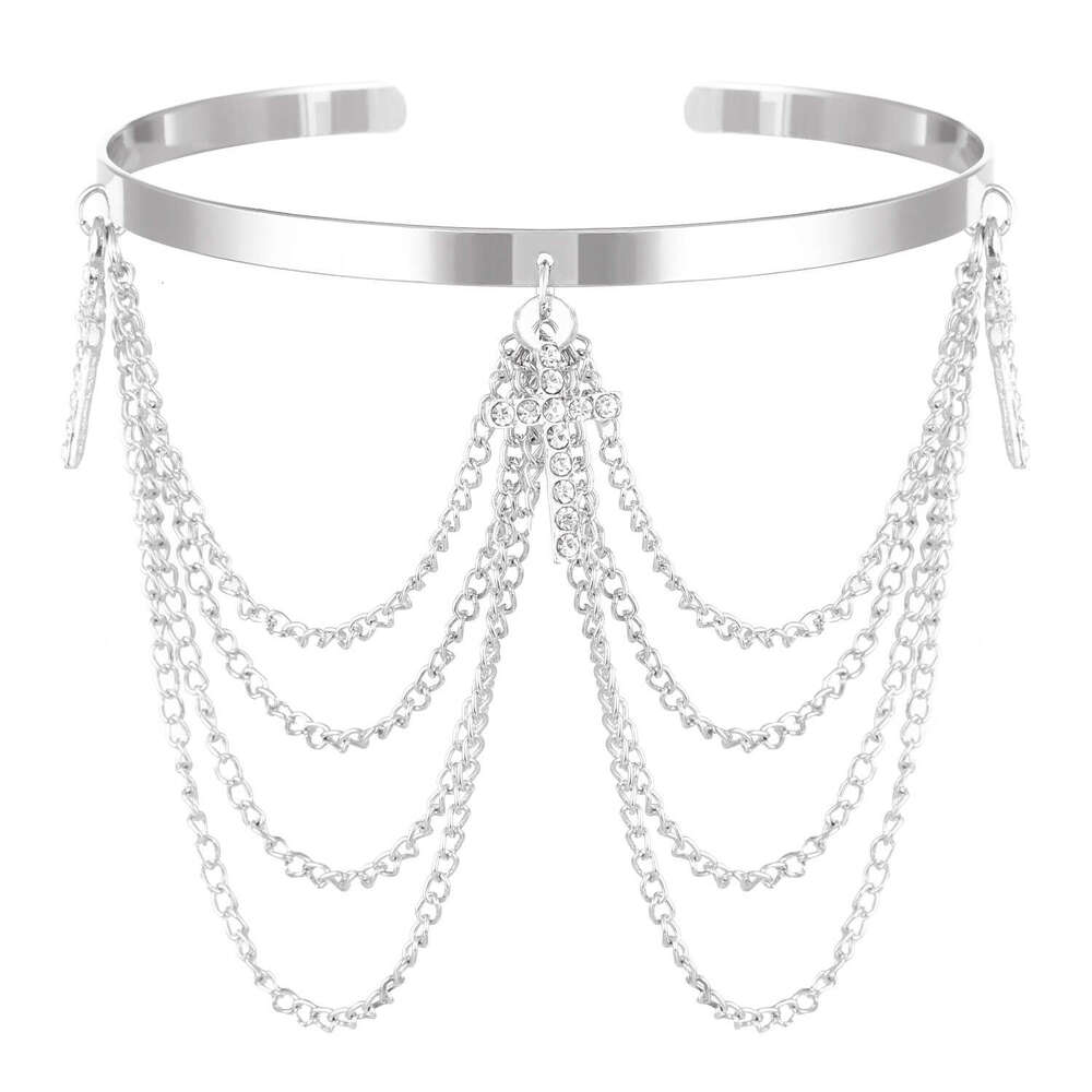 Chain Long Bracelet Star High-end Exquisite Accessory Hand Jewelry DIY Versatile Open Arm Ring