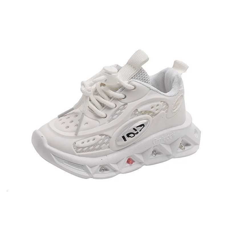 Designer Trendy Sneakers Antiskid Luminous Shoes Versatile Soft Soled Children Shoes Lightweight Breathable Sneaker XJ250812