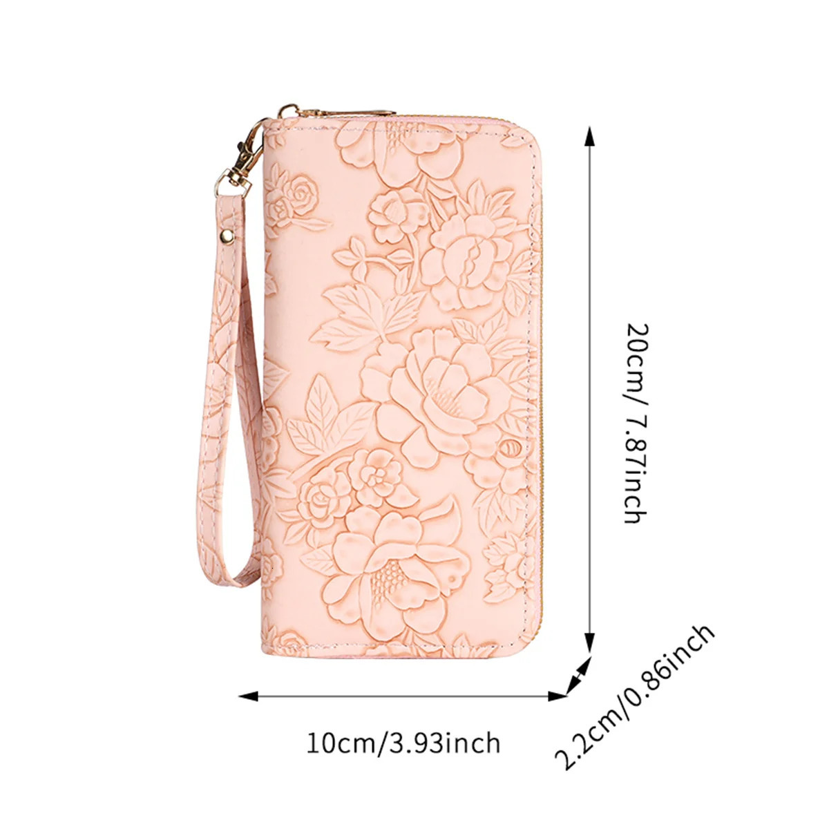 wallet female long Korean fashion hand-held coin purse zipper multifunctional ladies mobile phone bag 250809