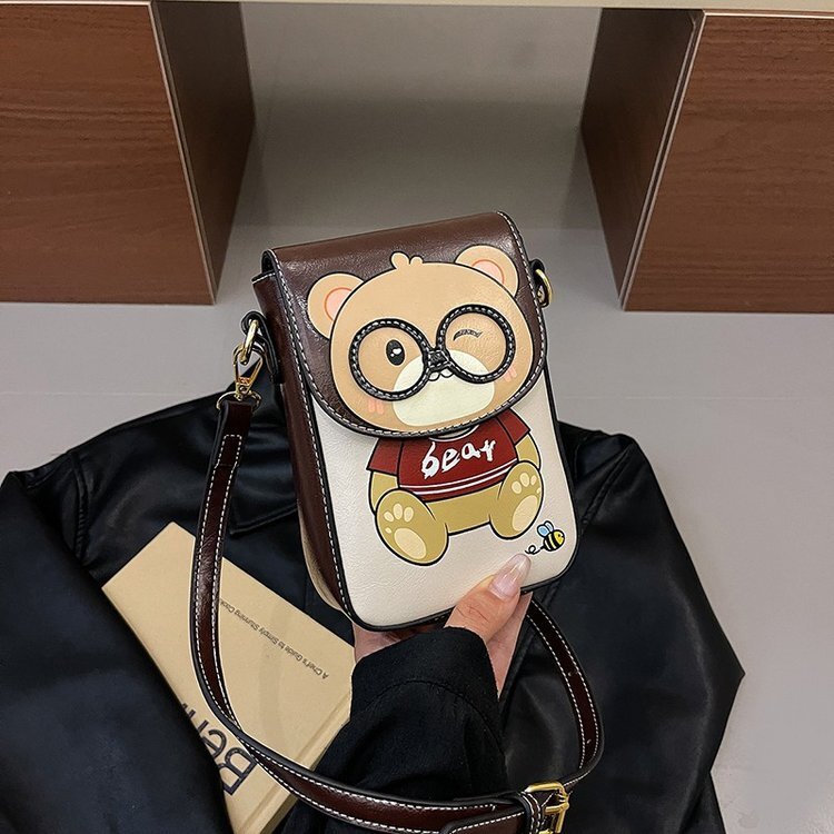 designer bag Cute Mini Phone Bag Luxury bag for Women 2025 New Fashionable Versatile Coin Purse Single Shoulder Crossbody Bag Niche Women's Bag