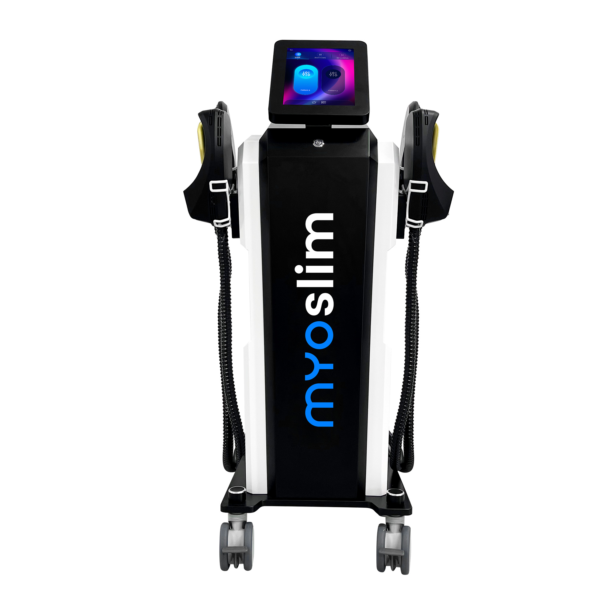 New EMS Slimming Body Sculpting RF Gain Muscle And Reduce Fat Machine 200HZ 6500W 15 Tesla 2/4/5 Handles Beauty Device Fat Burning No Exercise Require