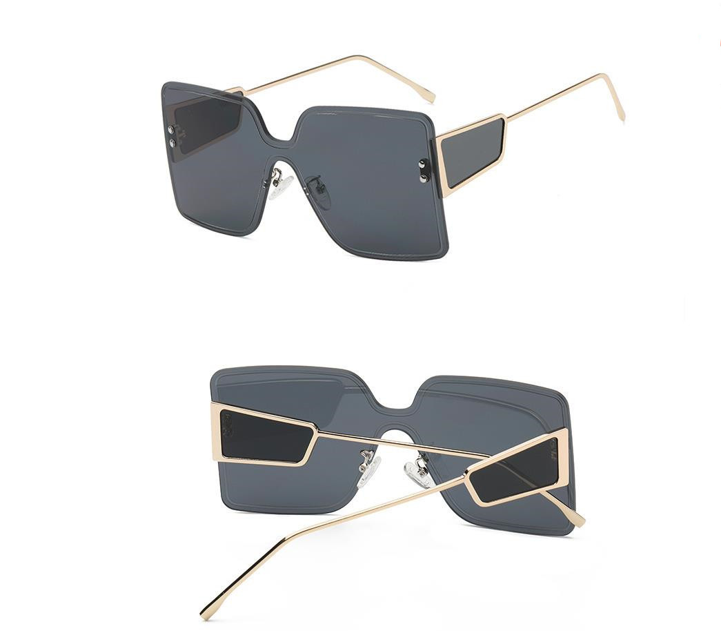 Designer Sunglasses For Women Square Oversized Sunglasses Fashion Classic Retro Sunglasses Luxury Polarized Goggle Pilot PC Frame UV400 Eyewear P3033