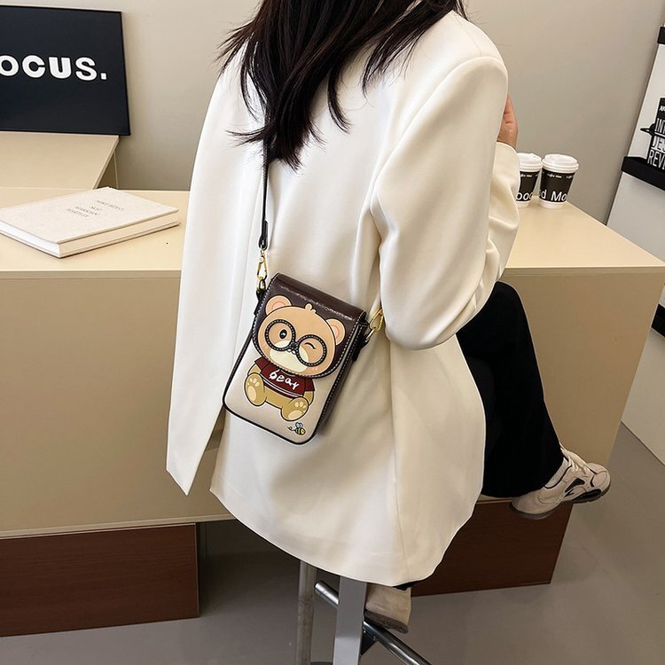 designer bag Cute Mini Phone Bag Luxury bag for Women 2025 New Fashionable Versatile Coin Purse Single Shoulder Crossbody Bag Niche Women's Bag