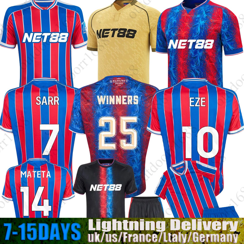 OLISE Crystal Soccer Jerseys 2025 2026 ZAHA EZE J.AYEW 25 26home Top Football shirt Kit BENTEKE SCHLUPP MATETA EDOUARD GALLAGHER jersey uniforms LERMA DOUCOURE