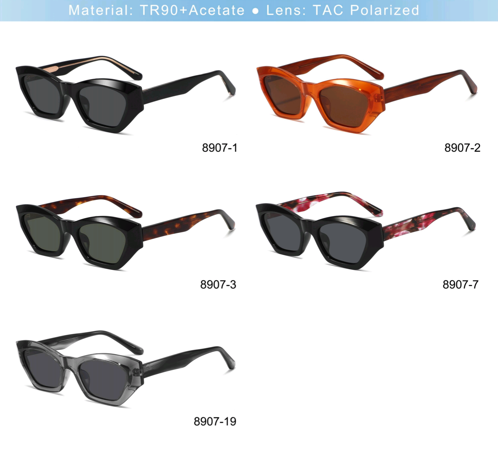 Trendy thin-frame sunglasses modern Classic polycarbonate frames women men's UV400 protection anti-glare scratch-resistant shopping rooftop pj2