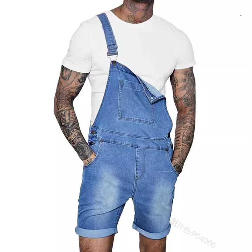 2025 Summer New Mens Casual Sports Loose Suspender Pants European and American Fashionable Street Retro Work Pants S-XXL X250812