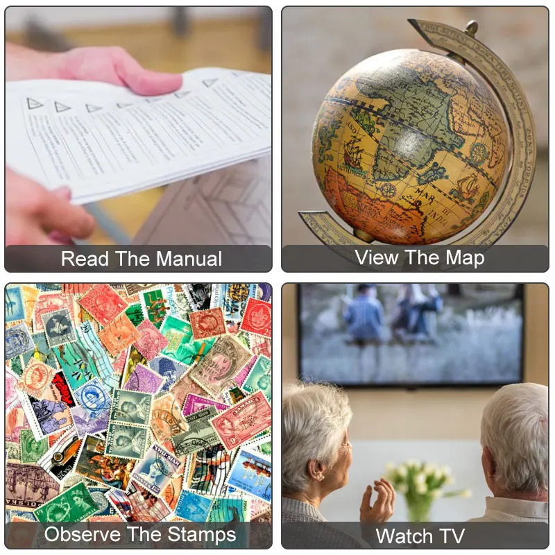 Glasses Magnifier Presbyopic 2X Eyeglasses Magnifying Glass for Elderly People Reading spaper Books Maps 250804