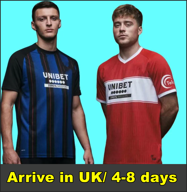 3XL 4XL 25 26 Middlesbroughs Fourth Soccer Jerseys Blue BURGZORG WHITTAKER AYLING 2025 4th football shirt kit Kids shirts 999