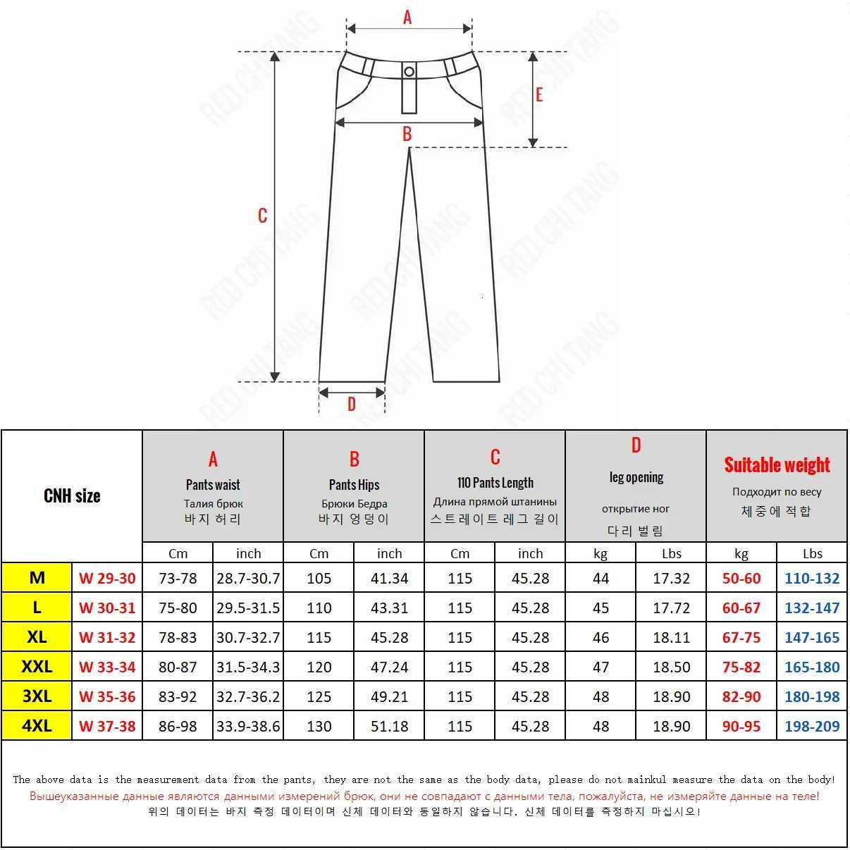 New in Tall Men Cargo Pants Elastic Waist Extra Long Length 115cm Male Waterproof Trousers Lengthened Slim Thin Leg 190cm 200 cm X250812