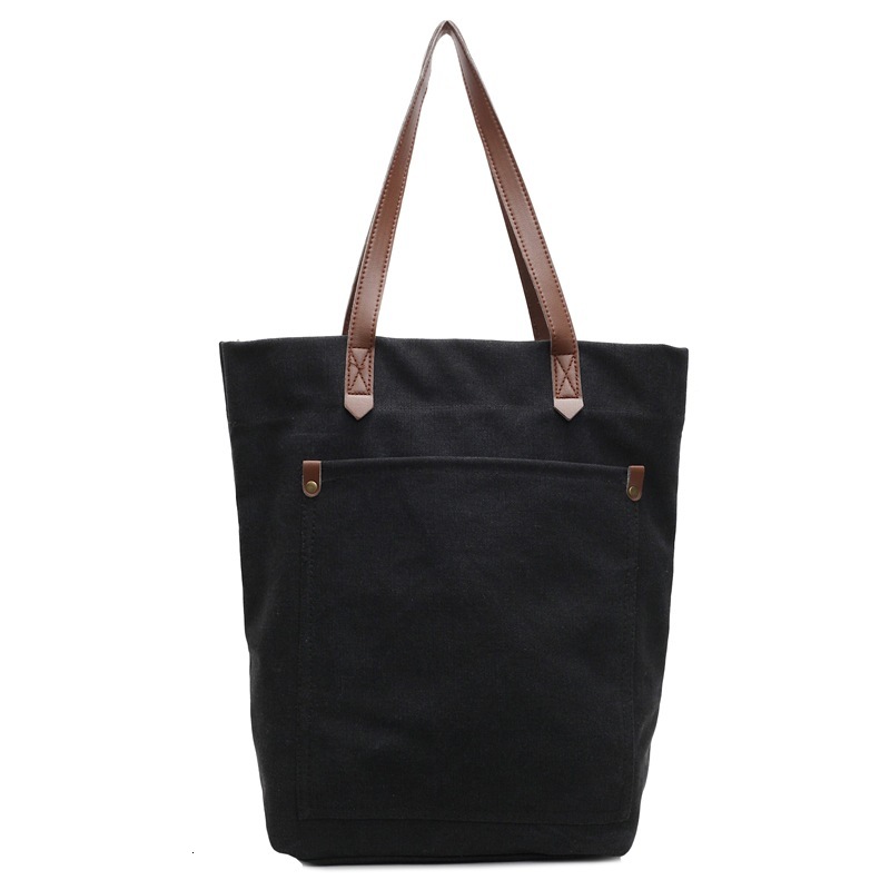 Canvas Women New Autumn and Winter Large Capacity Handbag Class Shoulder Crossbody Bag