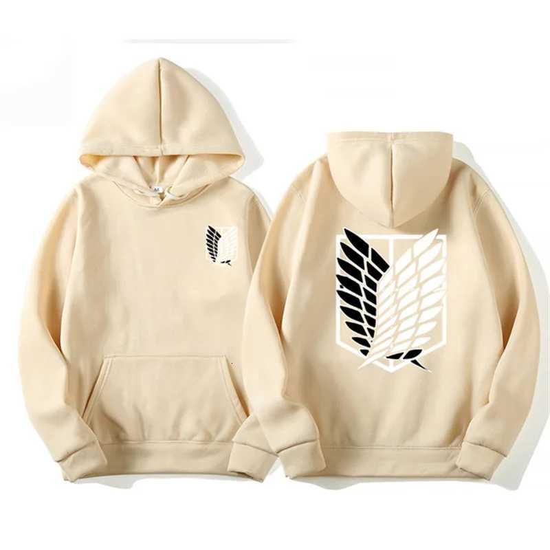 Attack on Titan Mens Hoodie Anime Hoodies Men and Women Streetwear Pullover Harajuku Shingeki No Kyojin Hoodies Sweatshirt Y250811
