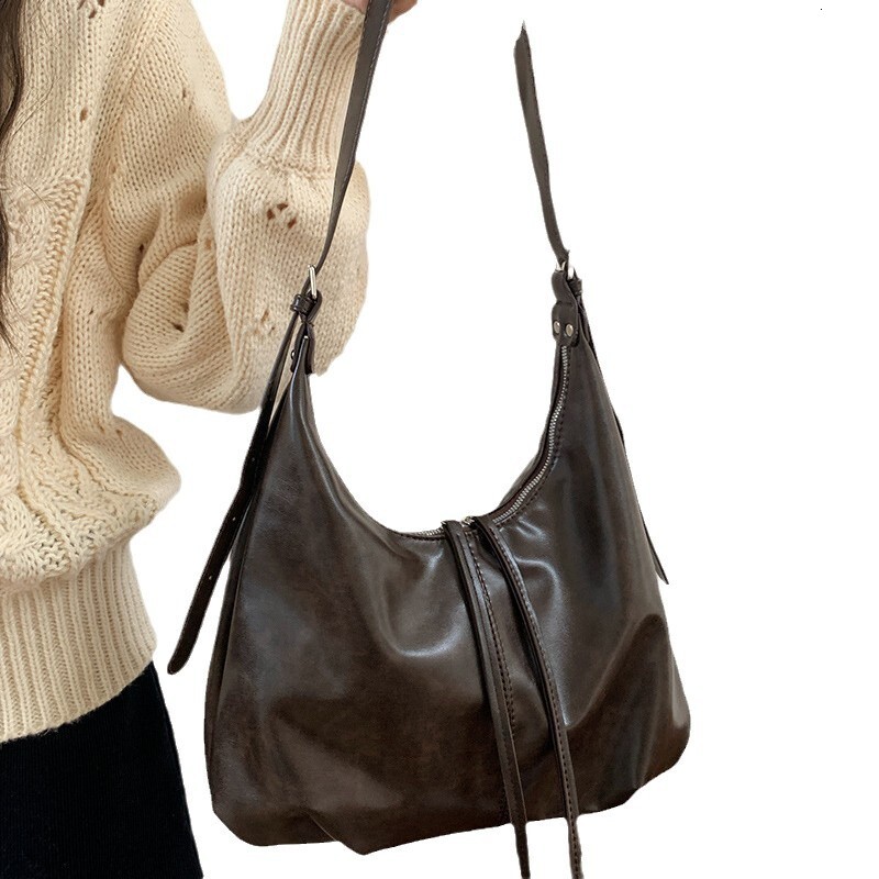 designer bag Luxury bag Wasteland Style Retro Underarm Bag for Women Summer New Lazy Fashion Korean Version Tote Bag Large Capacity Crossbody Bag