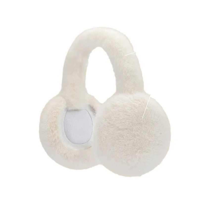 Ear cups warm winter womens ear covers ear cups warm ears imitation fox fur ear protection cute girls foldable plush ear bags XJ250812