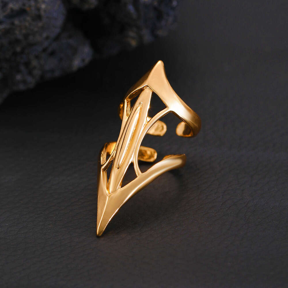 Gothic Punk Design High-End Adjustable Joint Ring Unisex