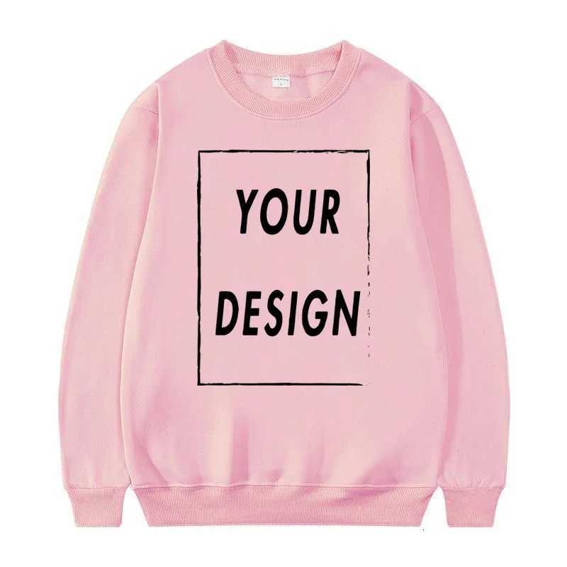 2025 Unisex Sweatshirt Customized with Your Round Neck Sweater Fashionable Mens and Womens Casual Sweatshirt Y250811