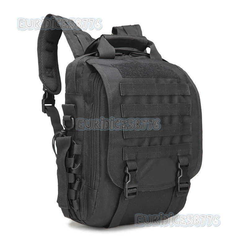 Black Eagle Computer Backpack Fashion Urban Camouflage Backpack Outdoor Small Single Shoulder Diagonal Waterproof Bag H250811