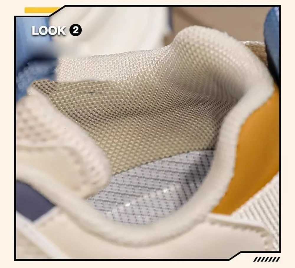 PU Leather Sport Shoes For Children Trend Fashion Teenager Kids Sneakers Anti-slippery Outdoor Boys Girls Running Shoes XJ250812