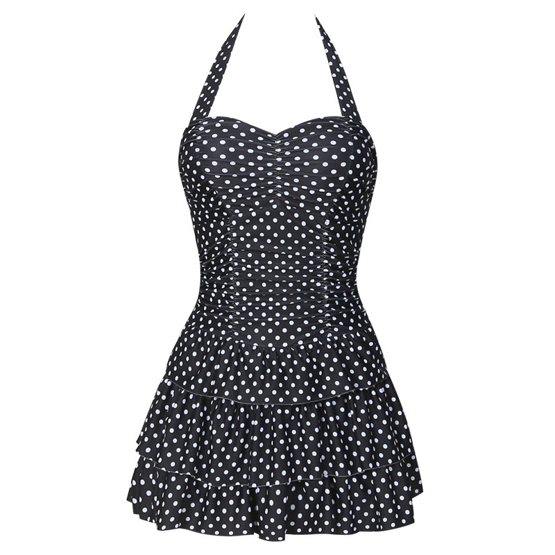 WildPinky Holiday Ladies A-line Strap Dress Summer High Waist Dot Mini Dresses Female Backless Dress Ruffled Vestidos 220520