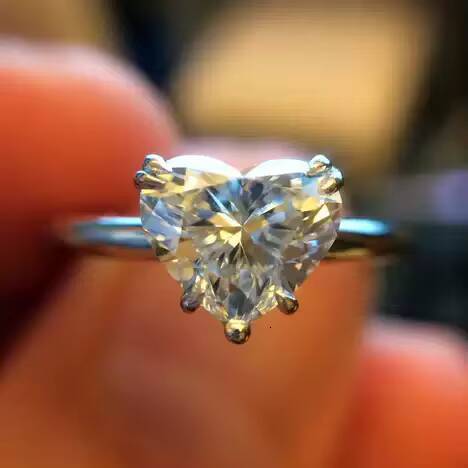 SPEEDIN Jewelry Factory Wholesale Igi Certified Hpht Cvd Loose 1ct 2ct Lab Grown Diamond Custom 18k Gold Engagement Ring