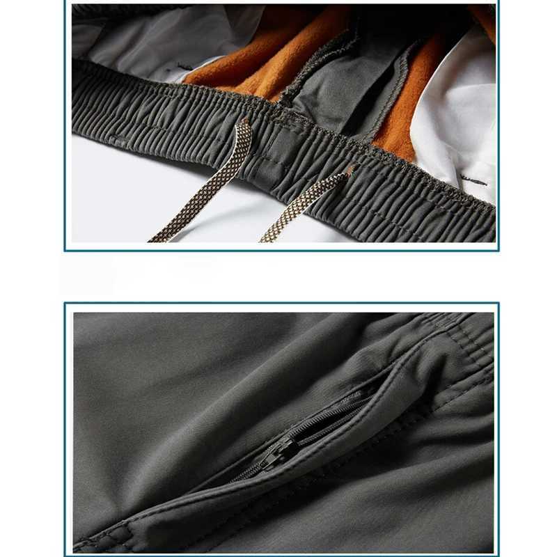 6XL Winter Men Fleece Jogger Pants Mens Cargo Pants Mens Sports Sweatpants Thickened Style Trousers Pants Large Size X250812