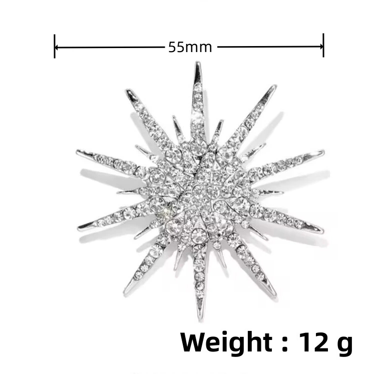 Chic High-Quality Sunflower Design Brooches Perfect Pearled Accent Piece