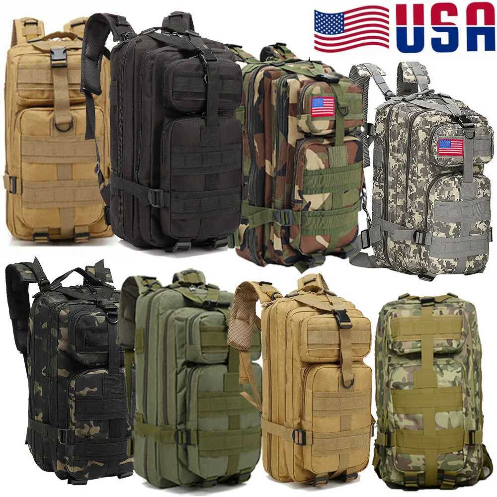 1000D Nylon Waterproof Trekking Fishing Hunting Bag Backpack Outdoor Rucksacks Tactical Sports Camping Hiking W250812