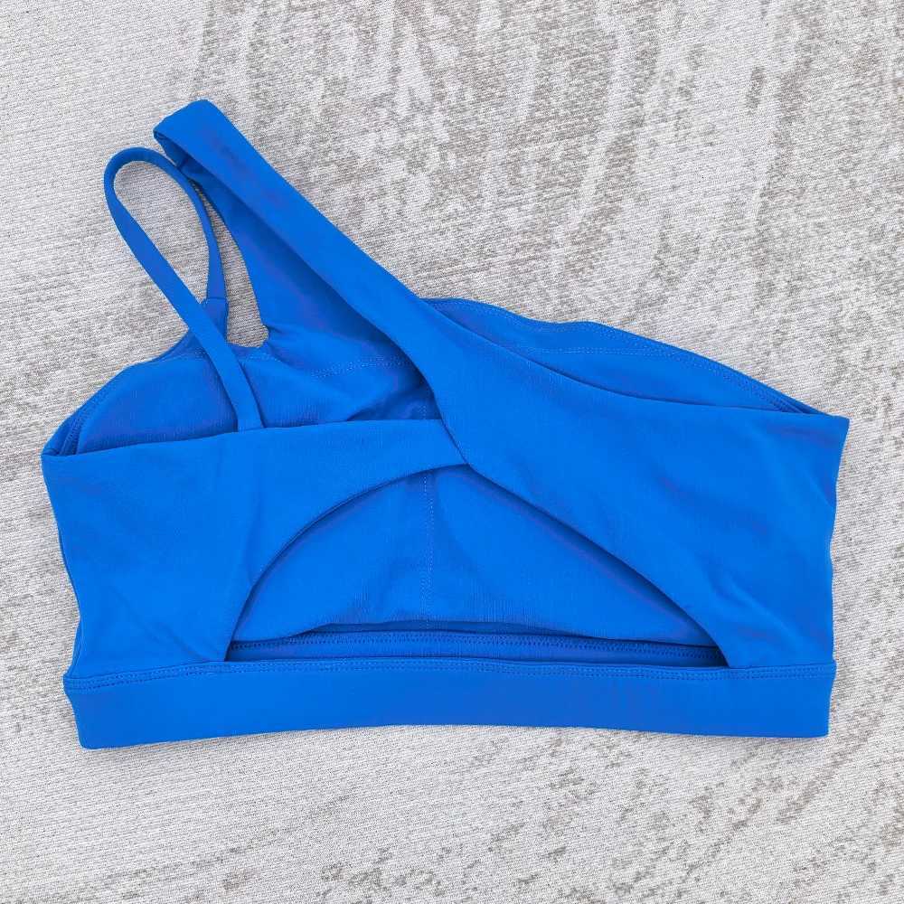Women Sports Bras Sexy Single Strap Bra Running Women Sports Underwear Gym Top Stretch Push Up Bra Women Vest Z250812