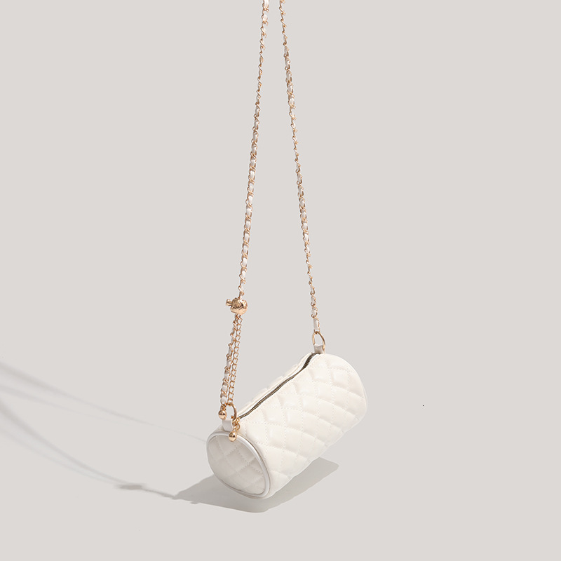 This Year's Trendy Fall/Winter Crossbody Small for Women 2025 New Quilted Chain Cylinder Bag High-Quality Texture Niche ddmymoon