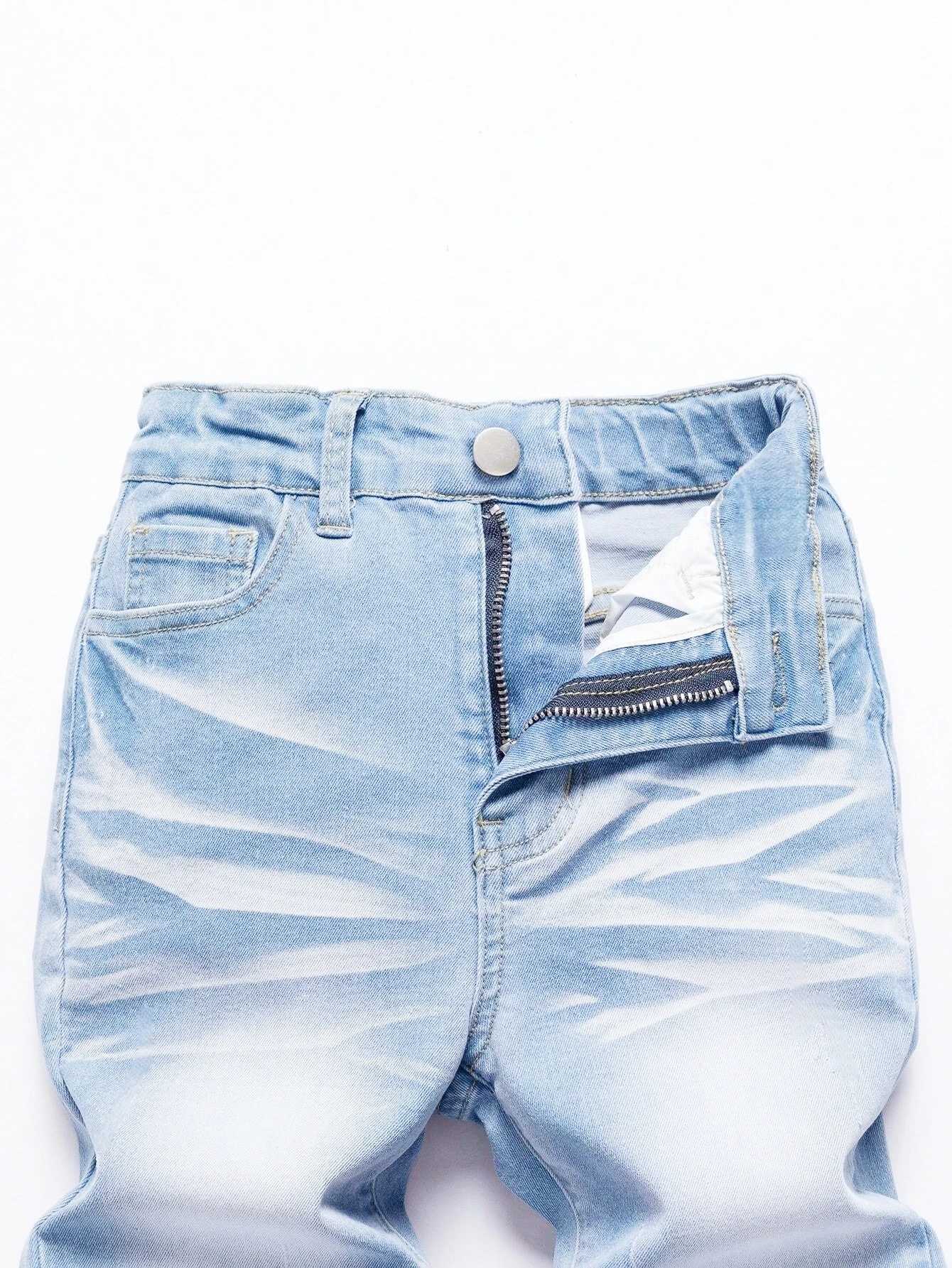 1PC Mens Wide Pants Brushed Jeans Wide Jeans Y2K New Rocks Jeans Buggy Black Hip-Hop Pants X250812