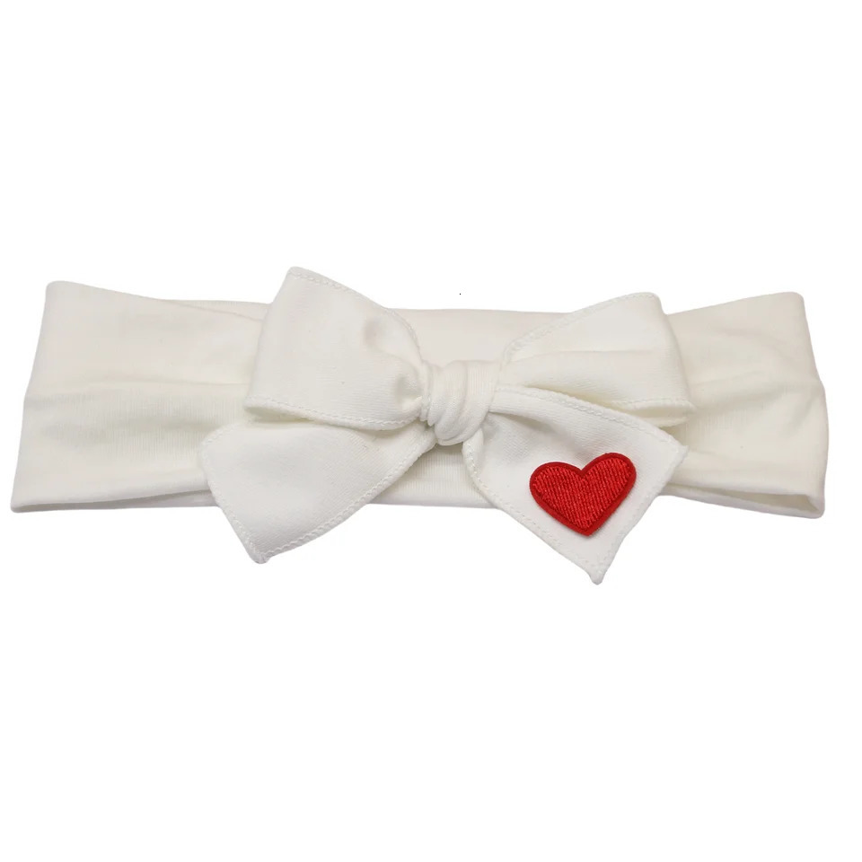 Cotton Babyband heart bow elegant headband fashion children hairband hair accessories baby clip OEM freshhairband 250805