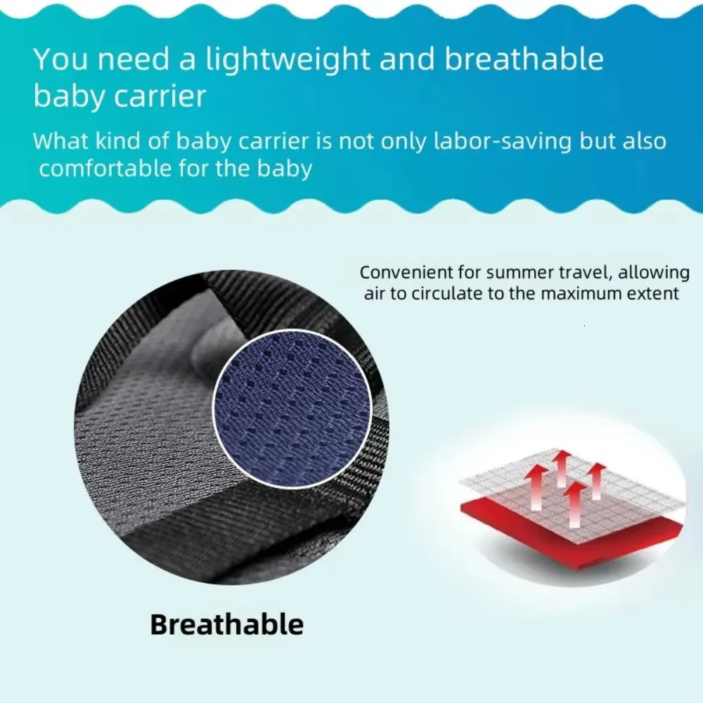 Baby Wrap Sling Portable Bag s born Toddler Backpack Kids Bags Infant Backpacks Accessories 250725