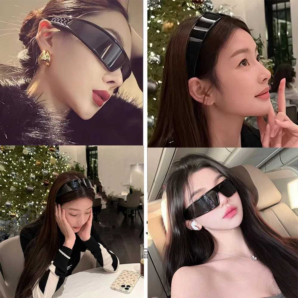 New es band Fem All-match Pressing Sunes Hair Bands Bundle Hair Hoop Curly Fixed Bezel Fashion Hair Accessories X250812