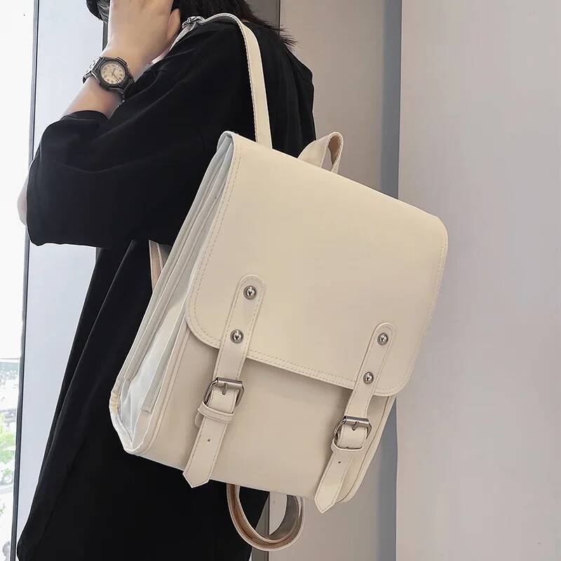 Women New Korean Fashion Wild Trend Preppy Style Large Capacity Ladies School Backpack for Girls Male Travel Bag high-quality