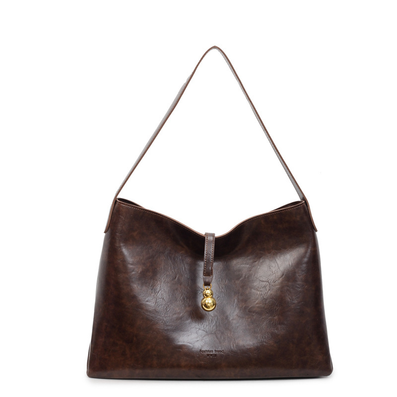 Autumn design New Women s Shoulder Bag Retro Commuter Bag Women s New Fashion Shoulder Bag Large Capacity Underarm Bag Women s Crossbody Bag Autumn Ne