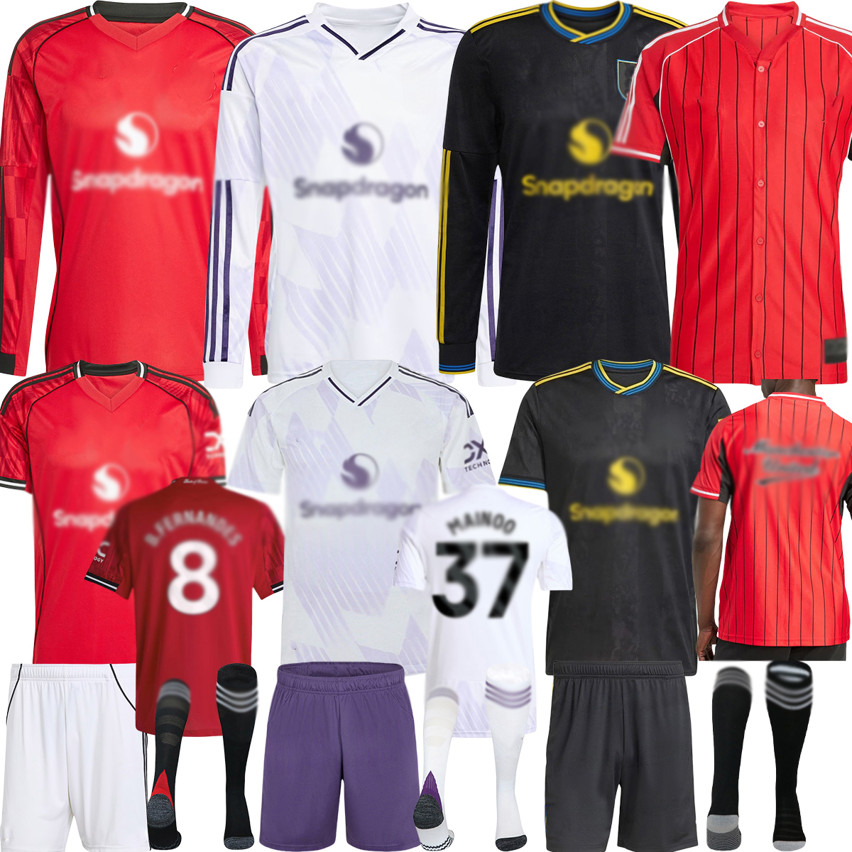 25 26 HOJLUND soccer jerseys CUNHA UGARTE Fans Player version GARNACHO MAINOO B. FERNANDES MARTINEZ MOUNT CASEMIRO SHAW KIDS Home third Away 2025 football shirt kit 99