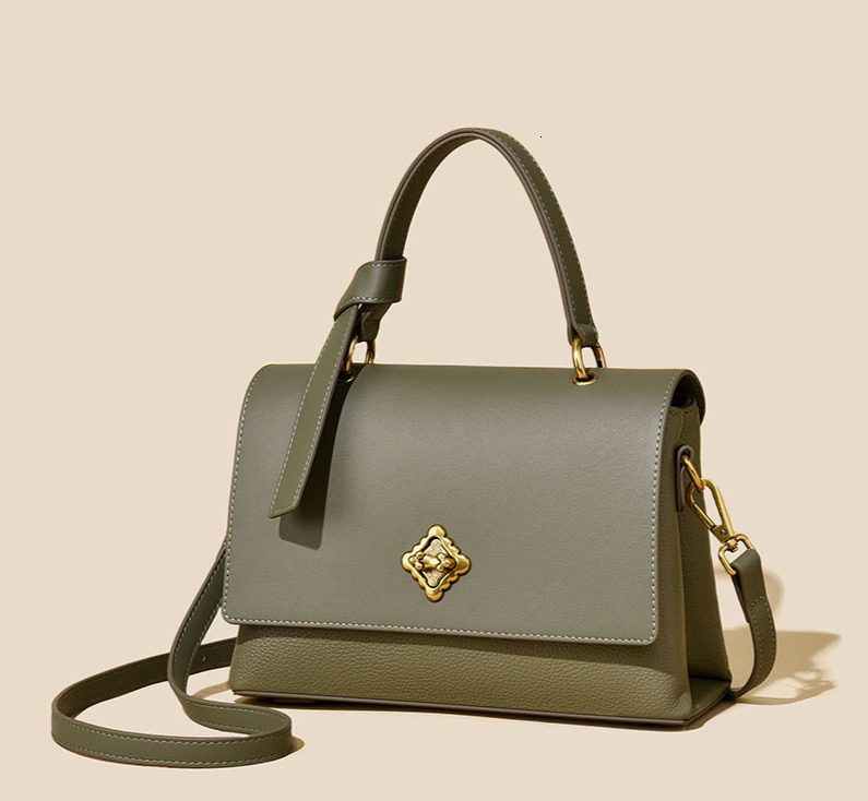 2025 bag Autumn New Women s Shoulder Bag Fashionable Handbag Light Luxury Bag Lock Style Simple Large Capacity Women s Crossbody women s Bag Autumn Ne