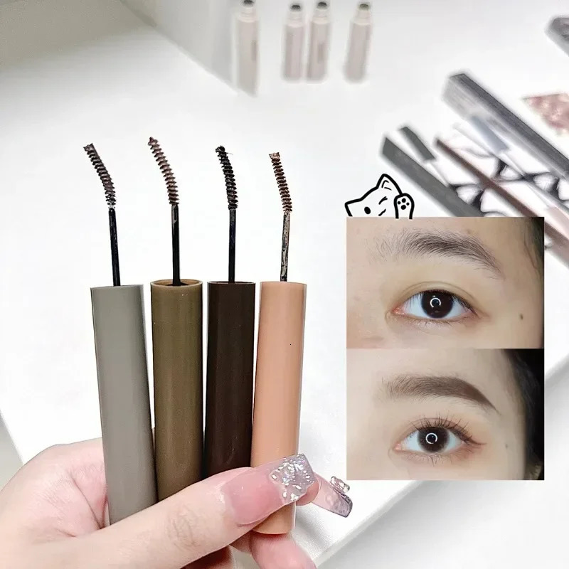 Natural Eyebrow Enhancer Dye Gel Tint Set Waterproof Long Lasting Quick Dry Dyeing Brow Tattoo Tinted Cream Brow Makeup Cosmetic 250809